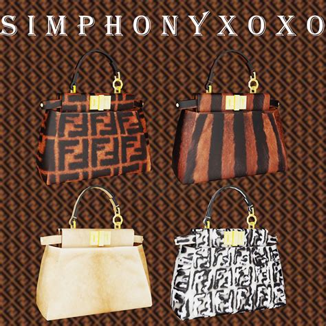 fendi shoes simsdom|sims 4 Fendi bag cc.